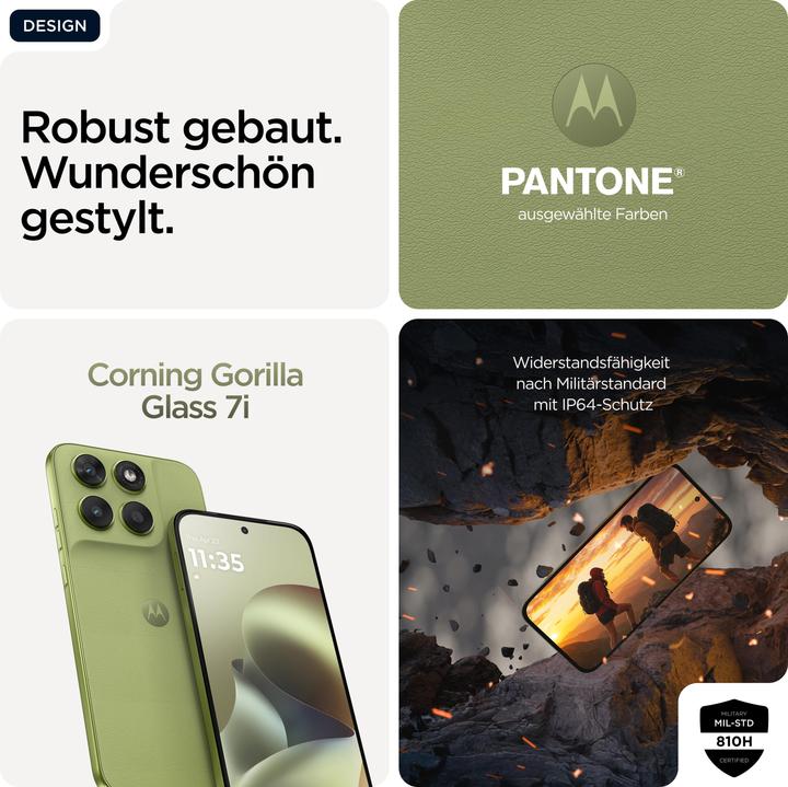 Actual product image Motorola Moto G67 (128 GB, Pantone Nile, 6.78", SIM + eSIM, 5G)