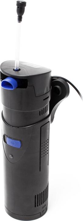 Image du produit SunSun CUP-807 4 en 1 Pompe d’Aquarium 700 l/h 10W avec 7W UVC-Stérilisateur et Matériau filtre (500 l, Filtres internes, Eau douce, Eau salée)