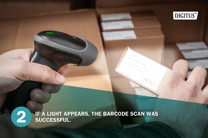 Actual product image Digitus DA-81002 (1D barcodes, 2D barcodes, QR Code)
