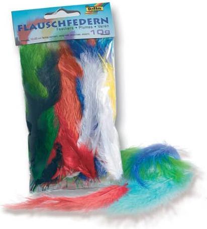 Actual product image Folia Fluffy feathers, 10 g, assorted colours