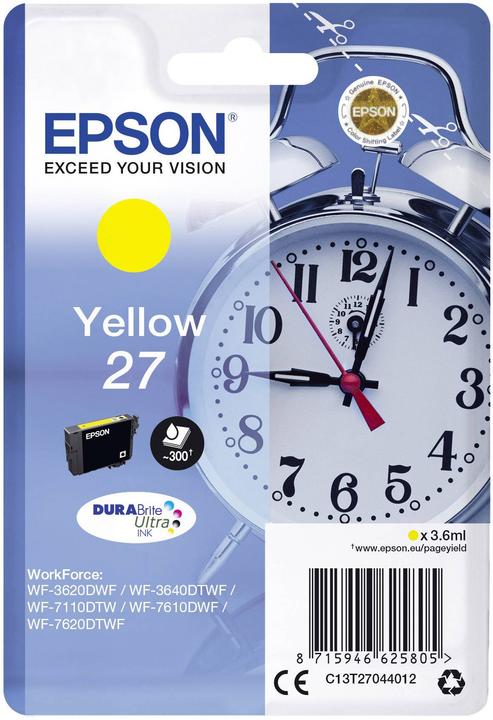 Produktbild Epson 27 DuraBrite Ultra (Y)