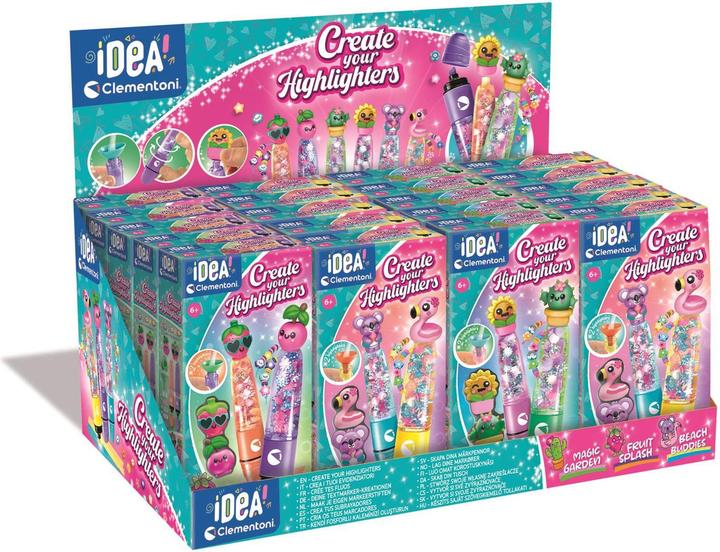 Clementoni iDea Textmarker-Kreationen V2 3f sortiert (CDU=24)