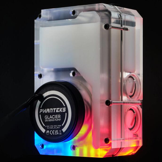 Image du produit Phanteks Glacier EZ-Fit 140RES-D5 Pompe et réservoir d'expansion - noir