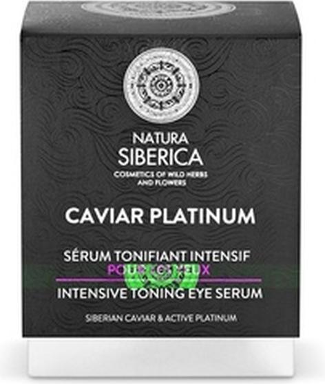 Produktbild Natura Siberica Siberica Professional - Caviar Platinum Intensive Toning Eye Serum Intense Toning Serum Under Eyes (Augenpflege Serum, 30 ml)