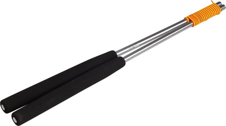 Henrys Handstäbe Diabolo, schwarz-Orange, 325 mm