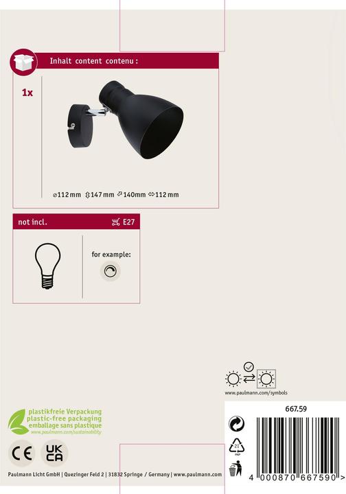 Produktbild Paulmann Davy (E27)