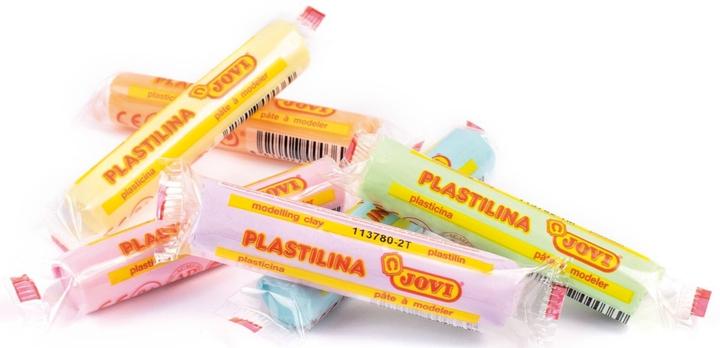 Actual product image Jovi Plasticine PLASTILINA assorted colours, 6 colours 15.0 g each