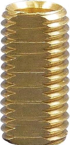 Bendler 15150081.0015.3101 Threaded tube brass raw M8a L15mm 5 pcs.