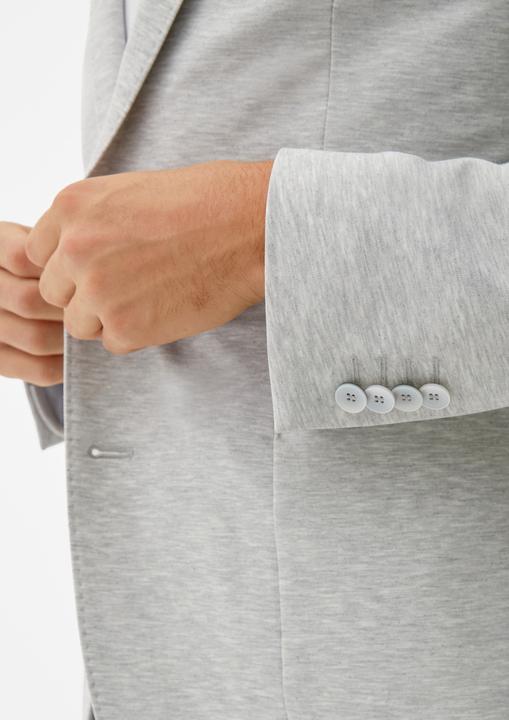 Actual product image S.Oliver Indoor-Sakko Slim: Joggsuit-Sakko aus Stretch-Jersey (46)