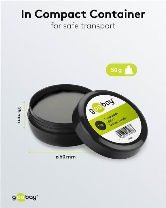 Productafbeelding Goobay Soldeervetblik, 50 g (Soldeervet)
