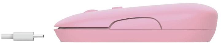 Actual product image Trust Mouse Puck Rechargeable Pink (Wireless)
