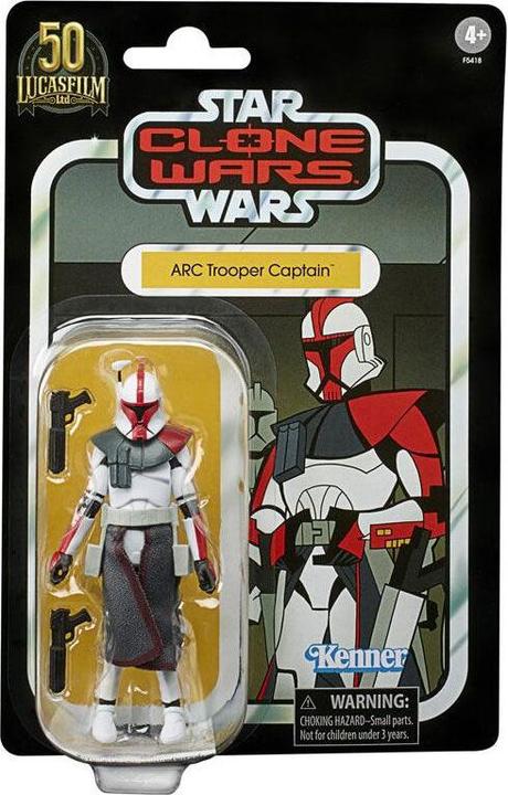 Produktbild Hasbro Star Wars Clone Wars The Vintage Collection Actionfigur ARC Trooper Captain VC213