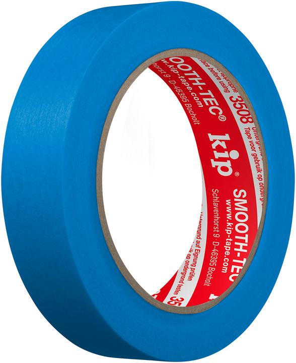 Immagine prodotto Kip Nastro per mascheratura liscio 3508 SMOOTH-TEC® liscio blu lunghezza 50 m larghezza 24 mm (24 mm)