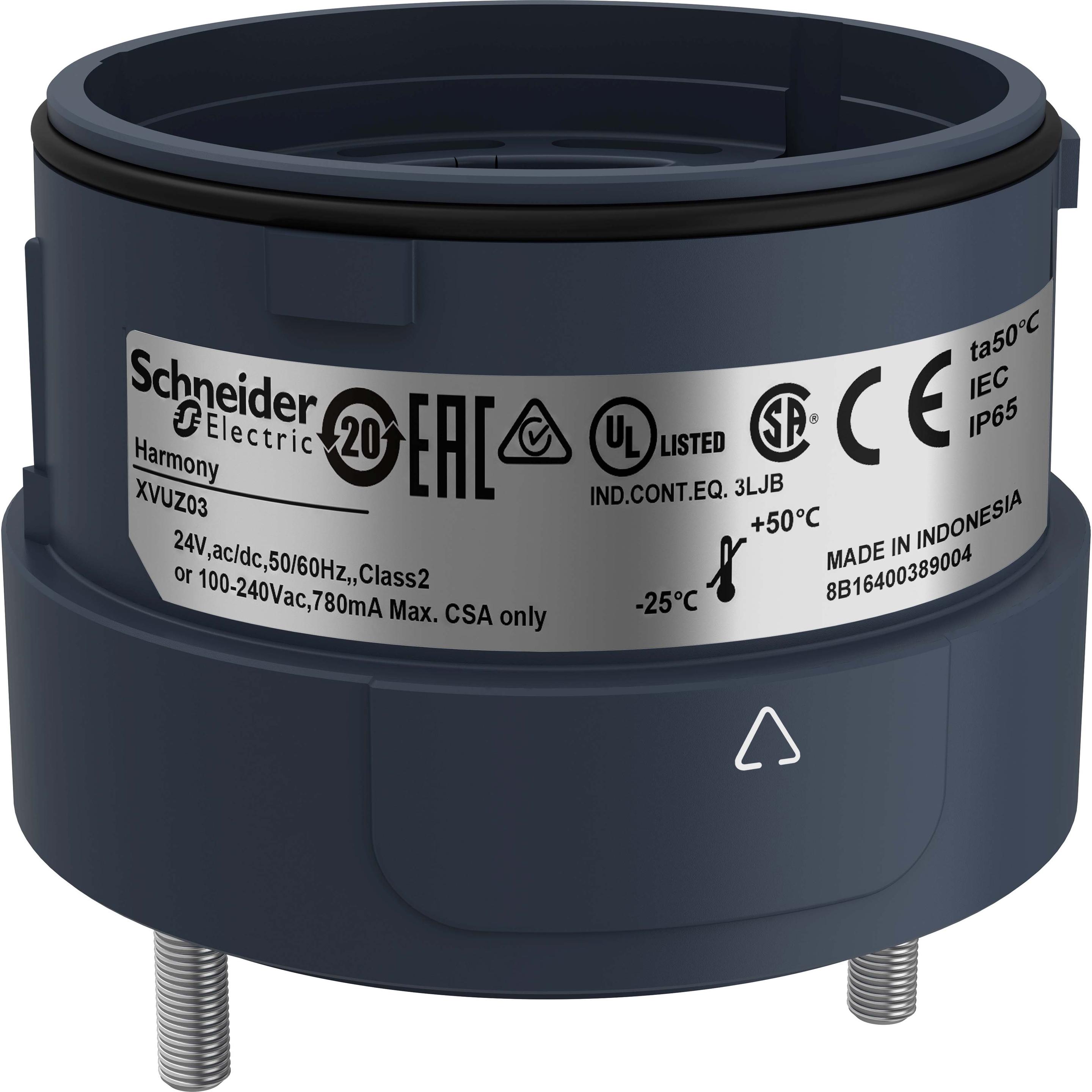 Schneider Electric, Personenschutz, Direct Mounting Base, Black, 2 Mounts
