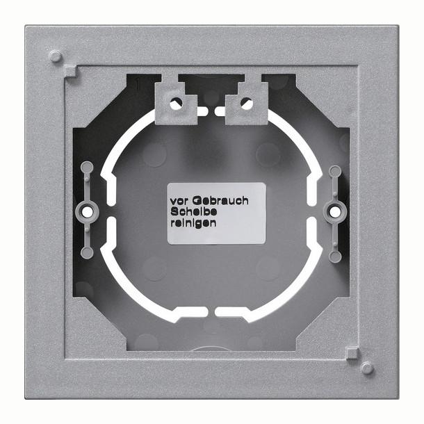 Actual product image Gira Surface-mounted housing 1f flat System 55 F aluminium 021926