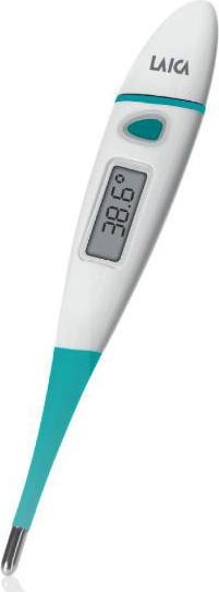 Actual product image Laica TH3601 Digital Thermometer with Flexible Probe and Easy-to-Read LCD Display (Non-contact)