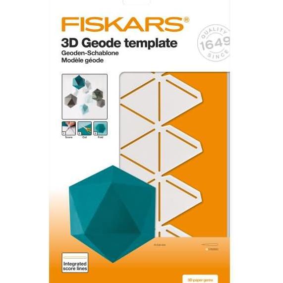 Thumbnail - Fiskars, Lineal, 1059566 3D Papier-Juwel, Kunststoff, Weiss (300 mm)