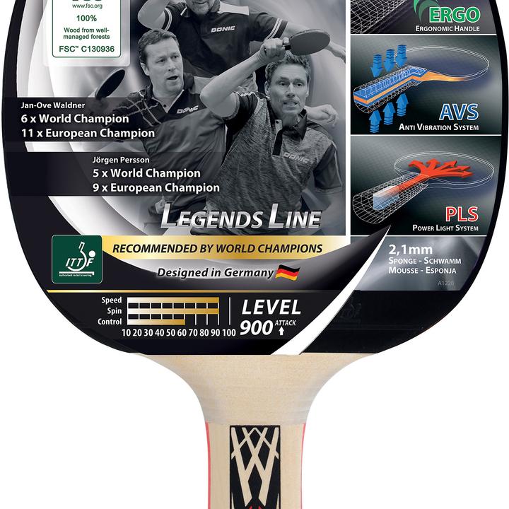Produktbild Donic Schildkröt Tischtennisschläger Legends 900
