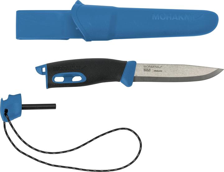 Actual product image Morakniv Survival Knife Companion Spark (S) Blue (10.40 cm)