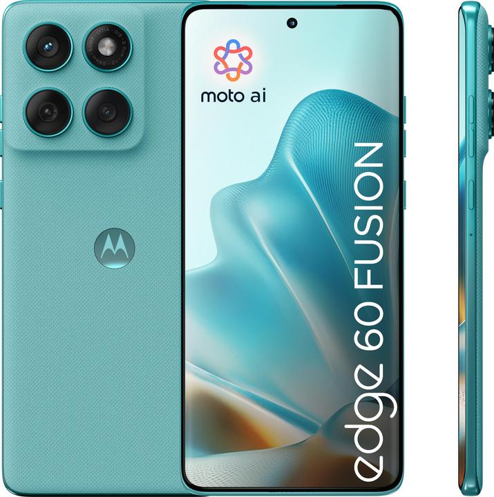Produktbild Motorola Edge 60 Fusion EU (256 GB, Amazonite, 6.67", Dual SIM, 5G)