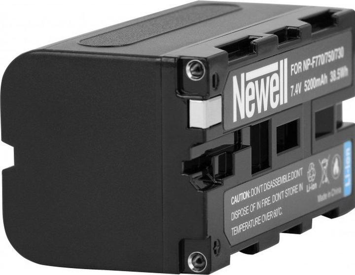 Produktbild Newell Zestaw ładowarka dwukanałowa DL-USB-C i dwa akumulatory NP-F770 do Sony (Kamera Akku Ladegerät)