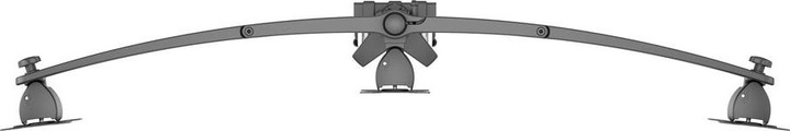 Image du produit Multibrackets Support d'écran 3 positions, jusqu'à 24", métal, noir (Tables, 24")