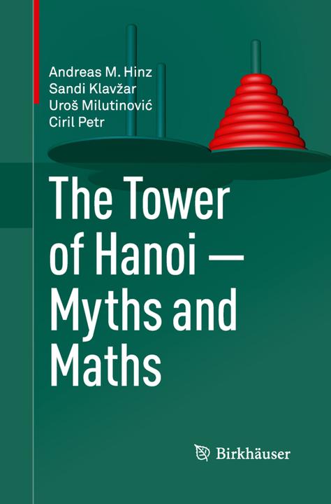 Produktbild The Tower of Hanoi - Myths and Maths (Englisch, Andreas M. Hinz, Ciril Petr, Sandi Klavzar, Uros Milutinovic, 2015)