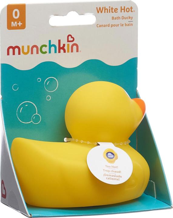 Munchkin White Hot Badeente mit Wärme-Anzeige (1 Stk)