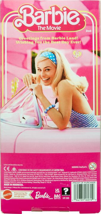Produktbild Barbie The Movie Doll Margot Robbie