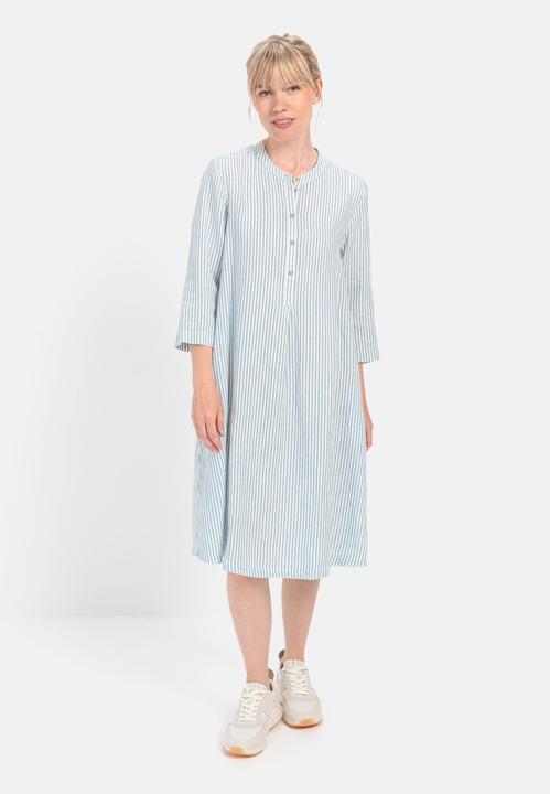 Image du produit Camel Active Robe à enfiler avec col montant en lin mélangé (XS)