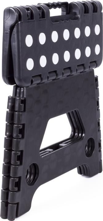 Image du produit Benson Klapphocker schwarz / weiss klein - 80 kg