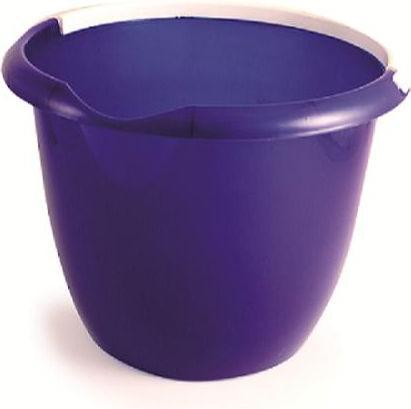 Actual product image RS PRO Plastic Bucket with Handle Blue 10L