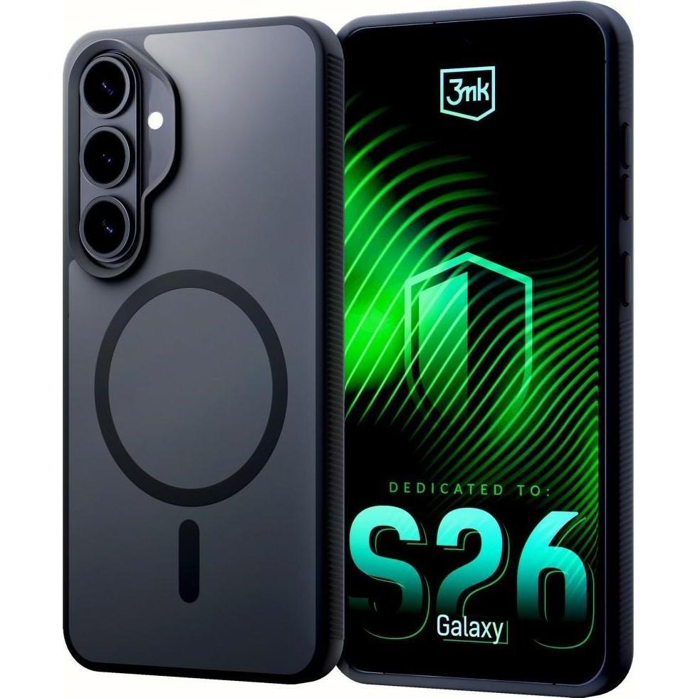 3Mk Nero Ochranný Kryt Smoke Magcase Pro Samsung Galaxy S26 (Samsung Galaxy S26), Cover Smartphone,