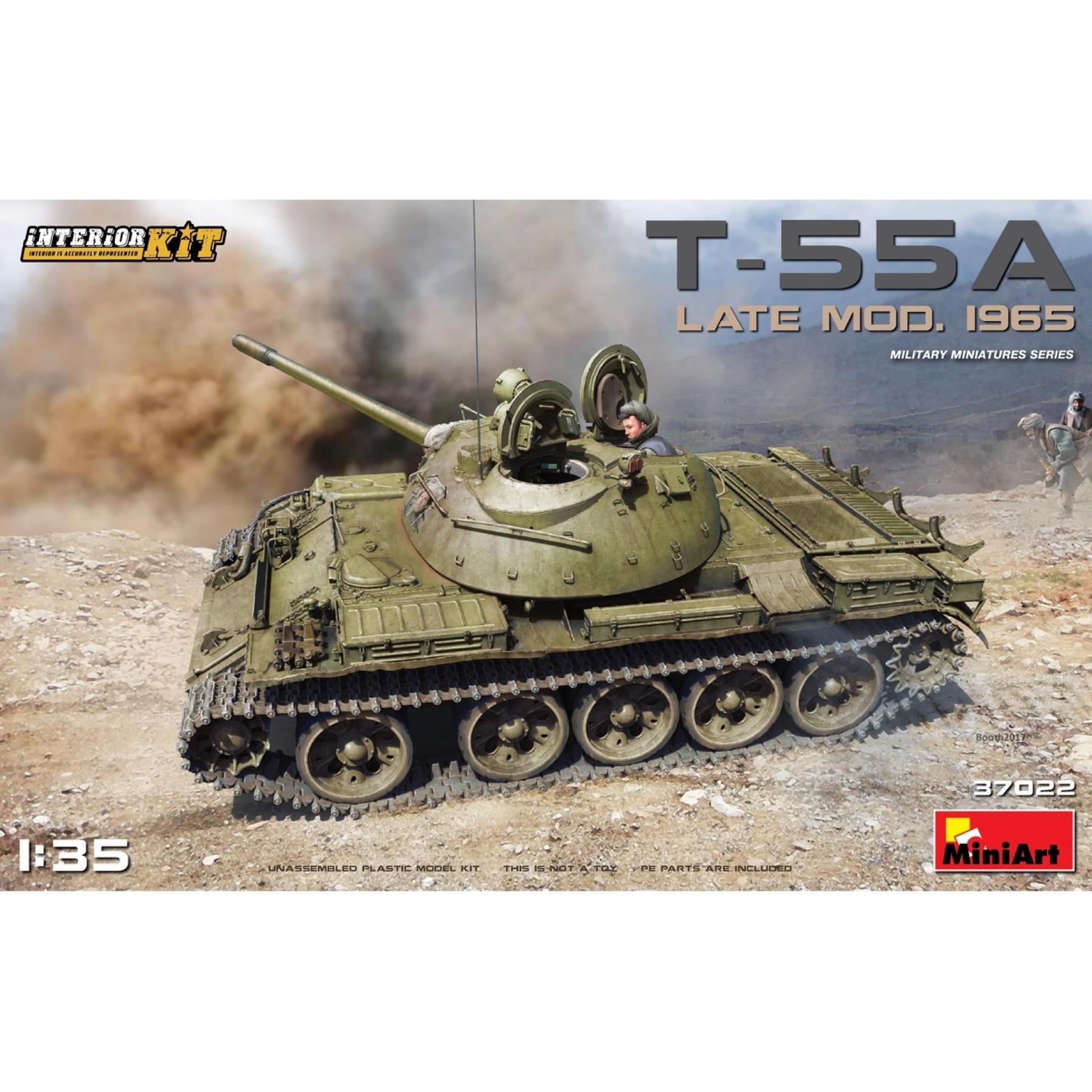 Mini art T-55A Late Mod.1965 Interior Kit