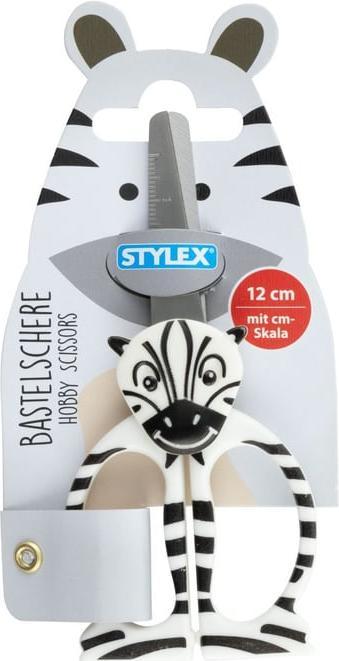 Stylex Kinderschere 12cm Motiv Tiere (12 cm)