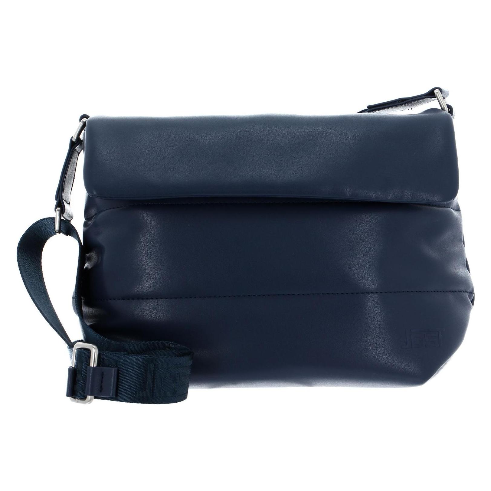 Jost, Unisex, Handtasche, Umhängetasche Kaarina Shoulder Bag M, Blau