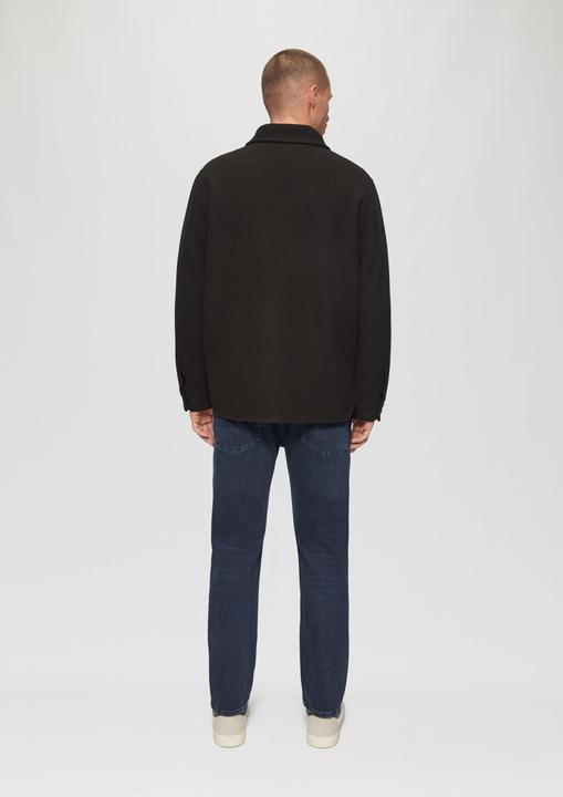 Immagine prodotto S.Oliver Outdoor-Jacke Wattiertes Overshirt in Woll-Optik (XXL)