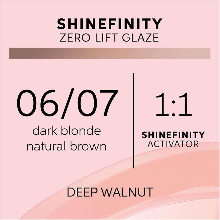 Immagine prodotto Wella Shinefinity (06/07 - Noce profondo)