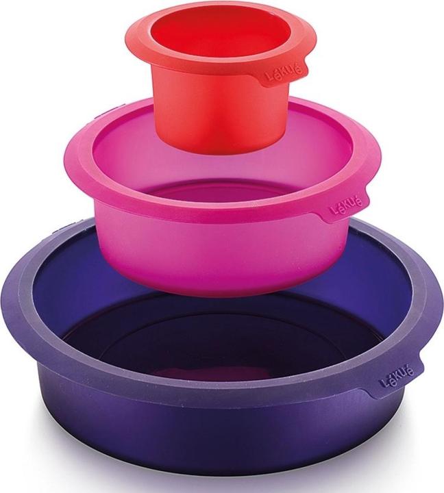 Actual product image Lékué cake kit