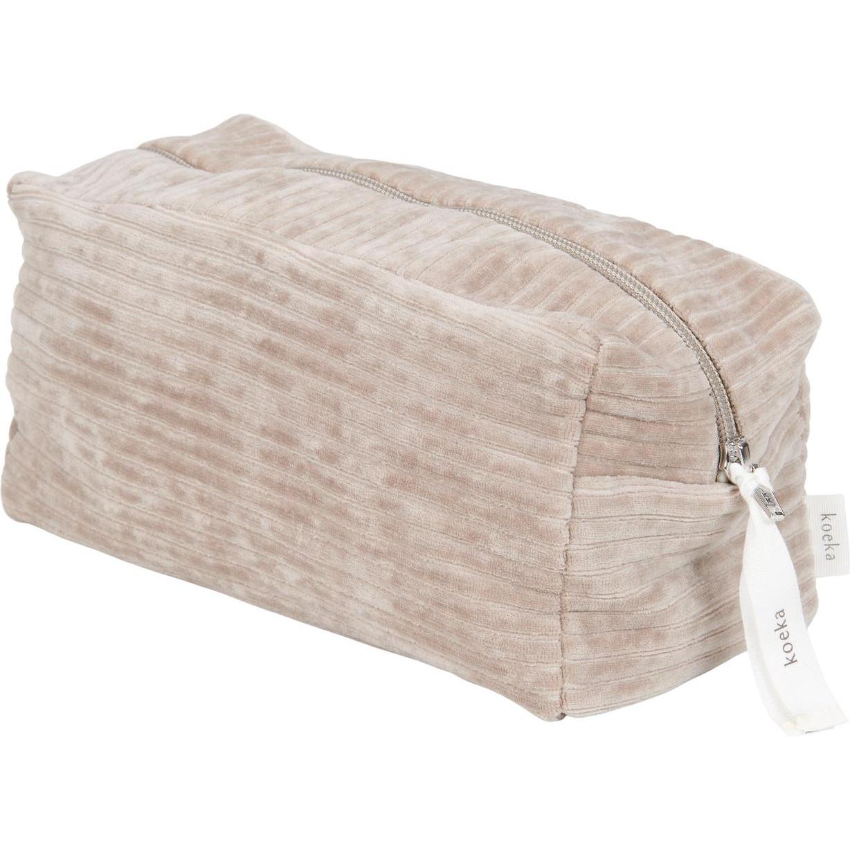 Koeka, Necessaire, Kulturtasche Vik clay, Braun
