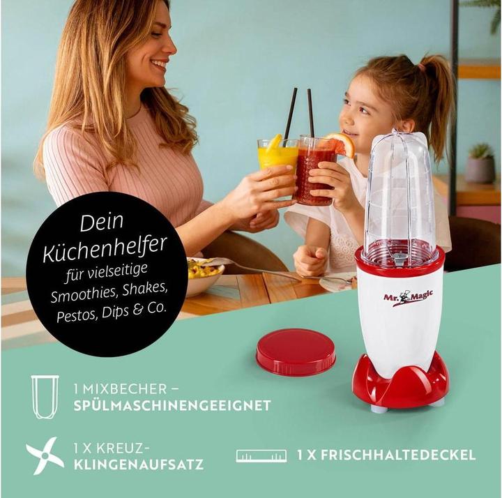 Image du produit Gourmetmaxx 250 Watt, couvercle inclus, blanc/rouge Single (250 W)