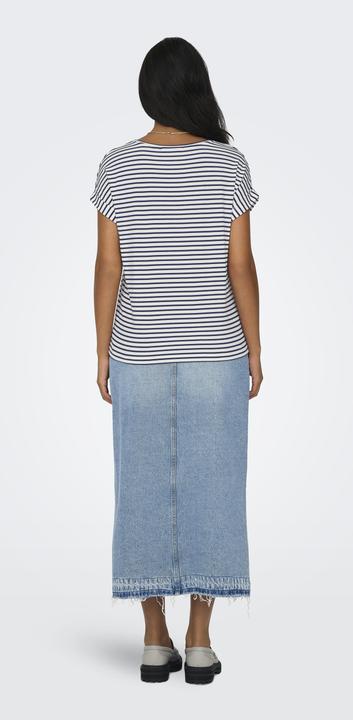Image du produit Only Onlmoster Stripe S/S O-Neck Top Jrs Noos (M)