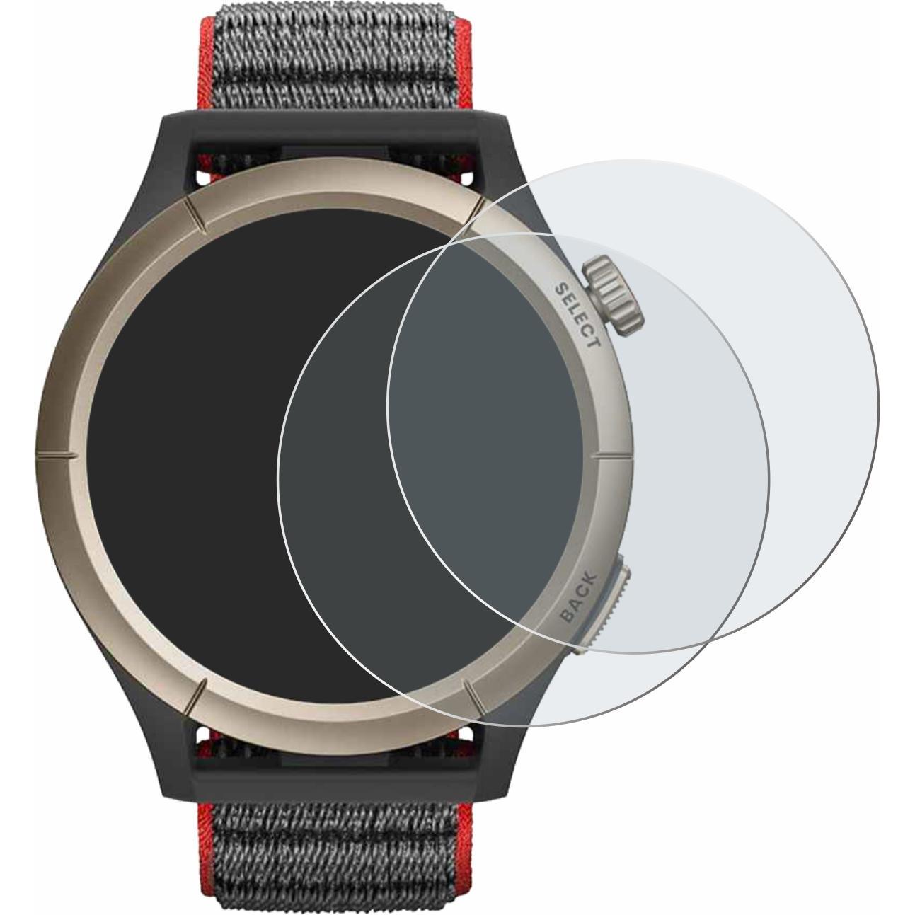 Thumbnail - BROTECT Entspiegelungs-Schutzfolie Displayschutz Matt, Smartwatch Schutzfolie, Grau