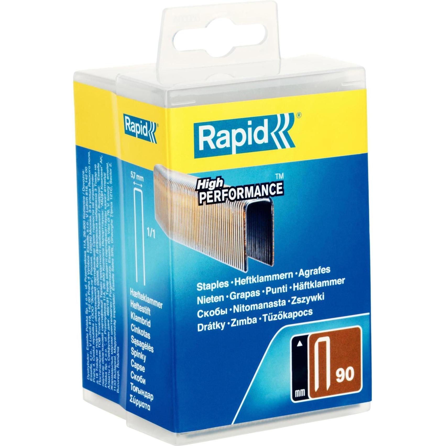 Thumbnail - Rapid, Büroklammer, Typ 90 Schmalrückenklammern 40 mm (1500 x)