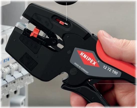 Productafbeelding Knipex NexStrip multitool voor elektriciens (190 mm)