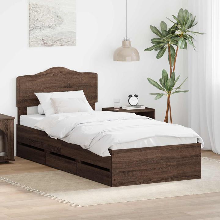 Produktbild vidaXL Modernes Bett (90 x 200 cm)