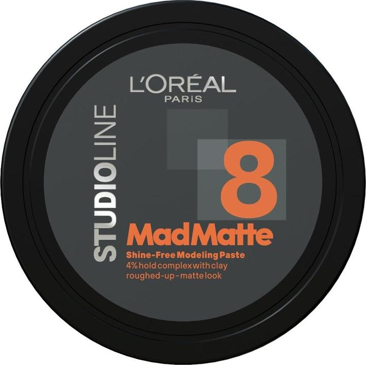 Immagine prodotto L'Oréal Paris Haarpaste mit Mattierungseffekt Mad Matte Paste 75 ml (Cera per capelli, Pasta per capelli, 75 ml)