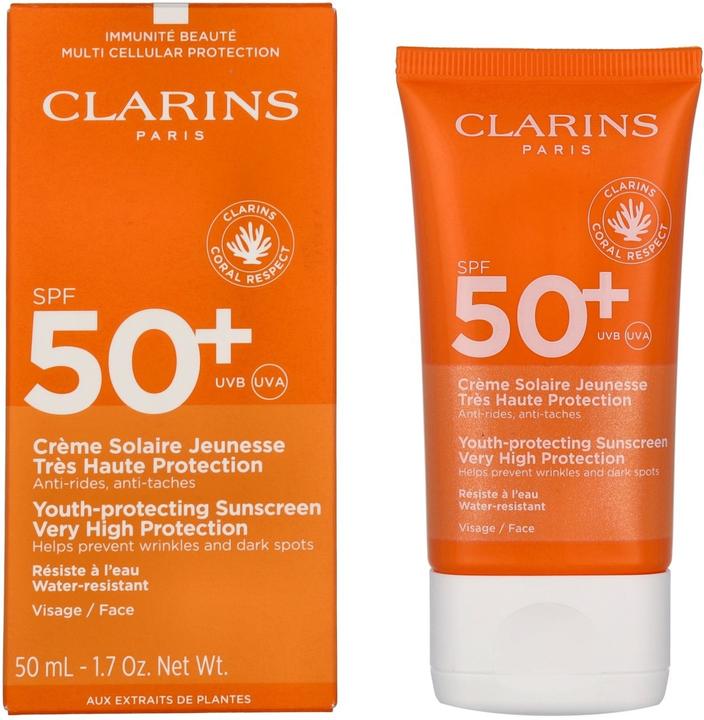 Produktbild Clarins Sonnenschutzcreme (Sonnencreme, SPF 50+, 50 ml, 73 g)