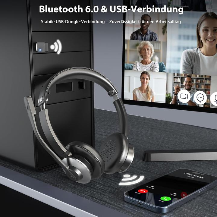 Produktbild EarBay Kabelloses Bluetooth-Headset (Kabellos, USB-C)