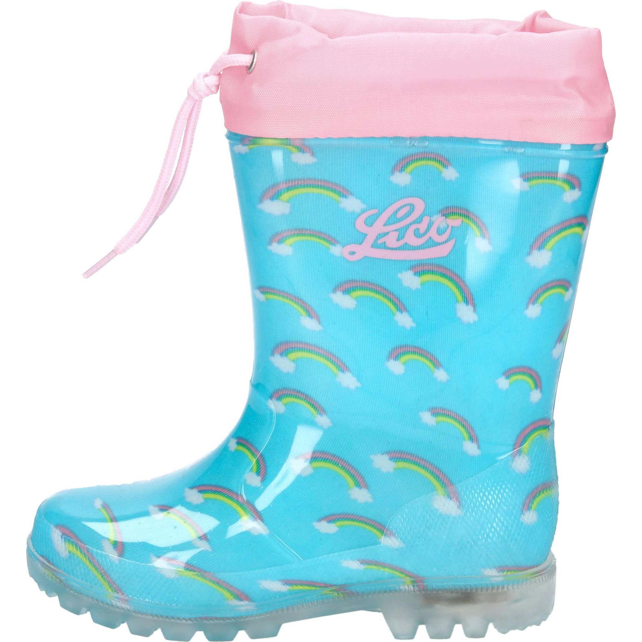 Lico, Mädchen, Gummistiefel, Power Blinky, Blau, (29)